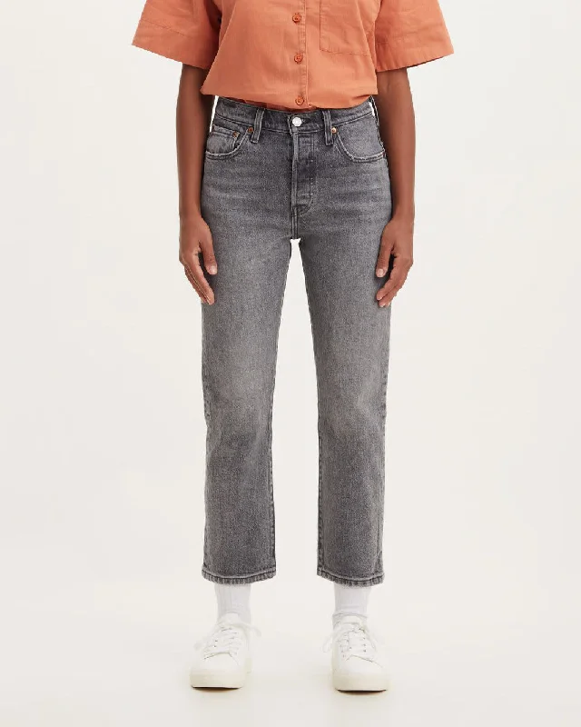 Levi's® Womens 501 Crop Jeans - Ashed Out