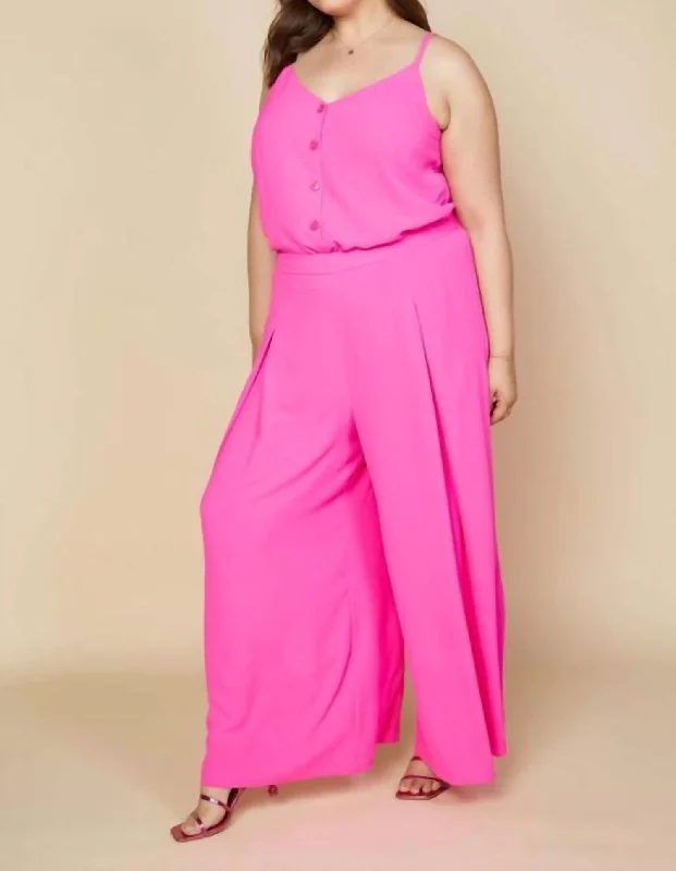 Ultra Pink Palazzo Pants