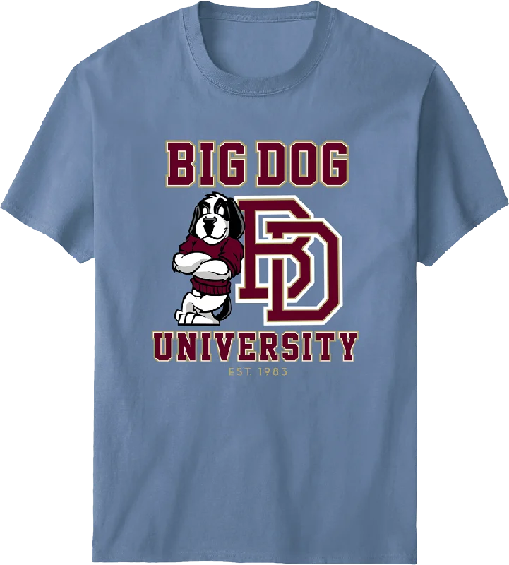 Bd University Burgundy Gold T-shirt