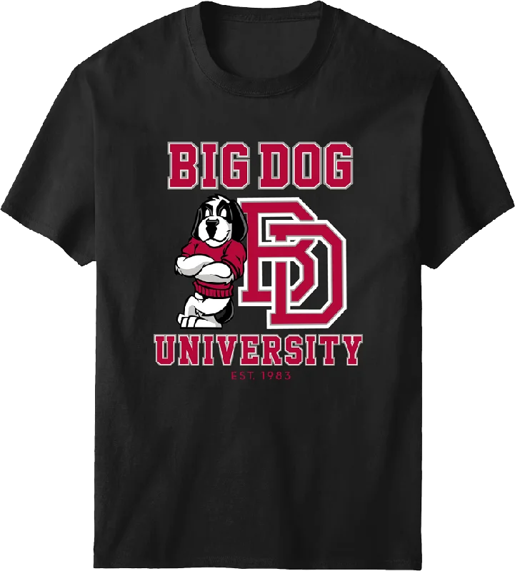 Bd University Red Gray T-shirt