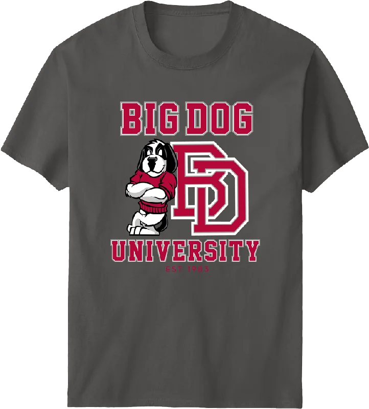 Bd University Red Gray T-shirt