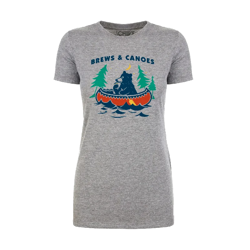 Brews And Canoes Women's Tee