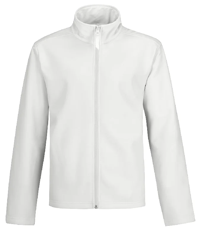 White/White Lining - B&C ID.701 Softshell jacket /men