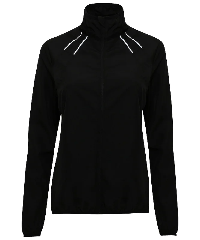 Black - Women's TriDri® ultra-light fitness shell