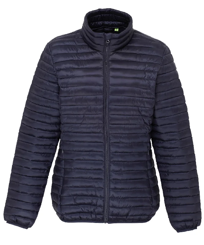 Navy - Women's tribe fineline padded jacket