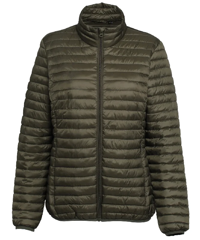 Olive - Women's tribe fineline padded jacket