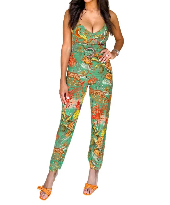 Foresta Jumpsuit In Green