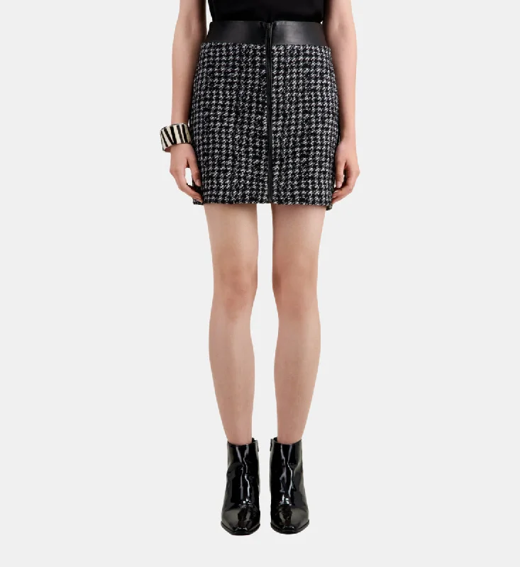 Short Tweed Skirt