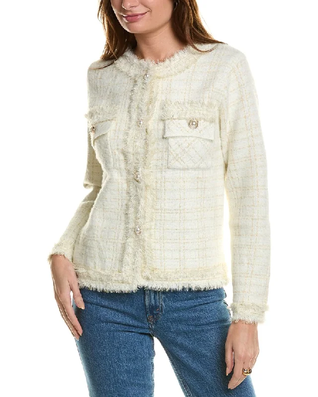 ANNA KAY Droite Cashmere-Blend Cardigan