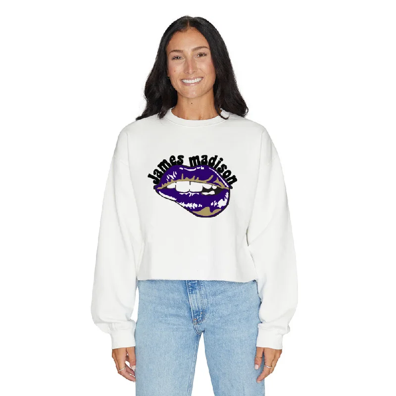 JMU Lips Crewneck