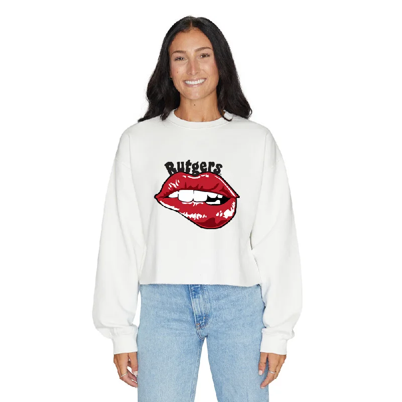 Rutgers Lips Crewneck