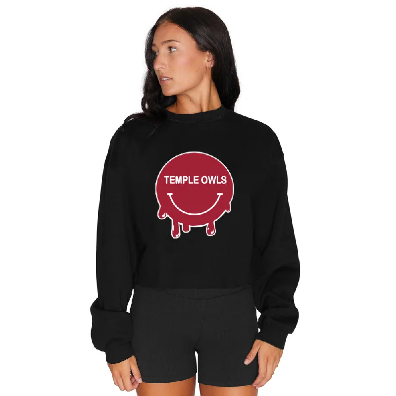 Temple Owls Smile Crewneck